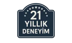 21 Yıllık Deneyim